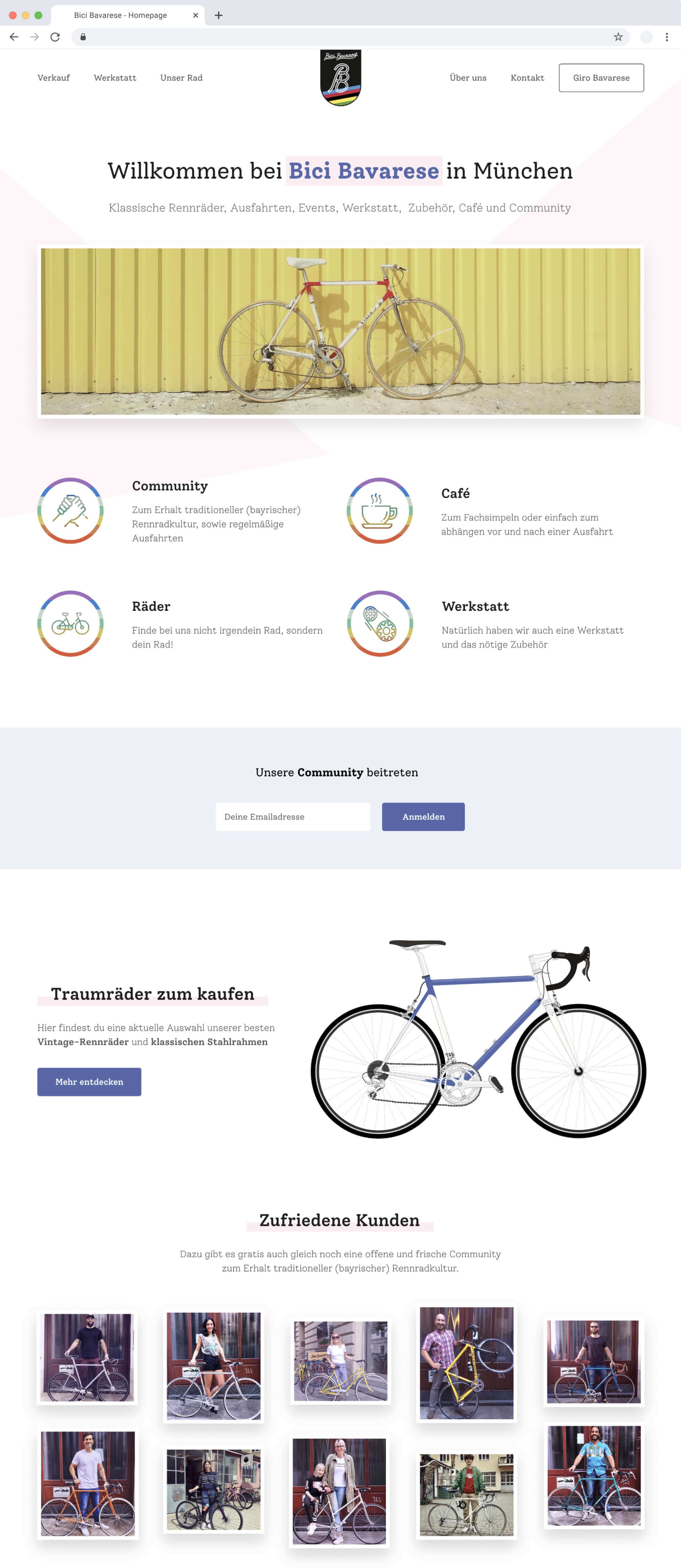 Bici Bavarese Homepage