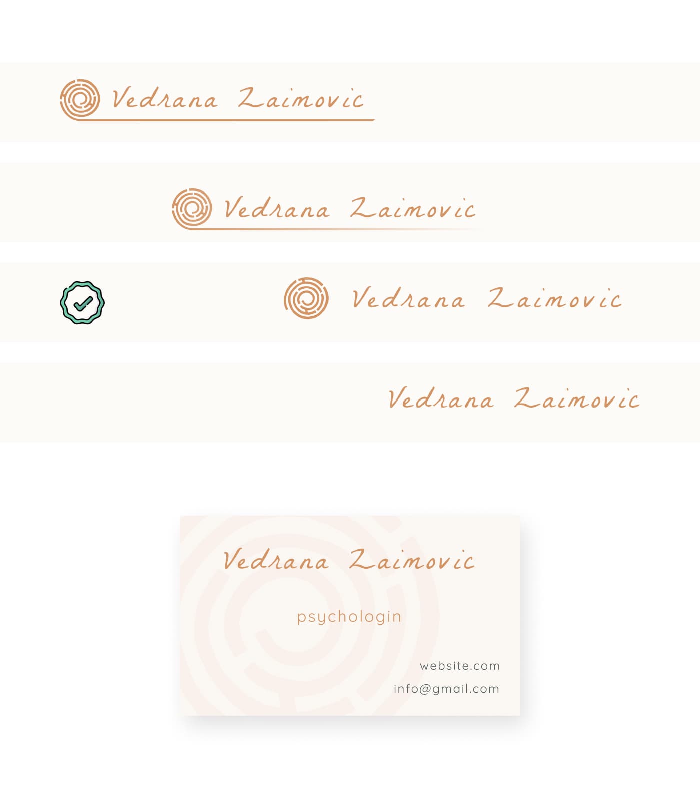 Vedrana Logo Digital Work