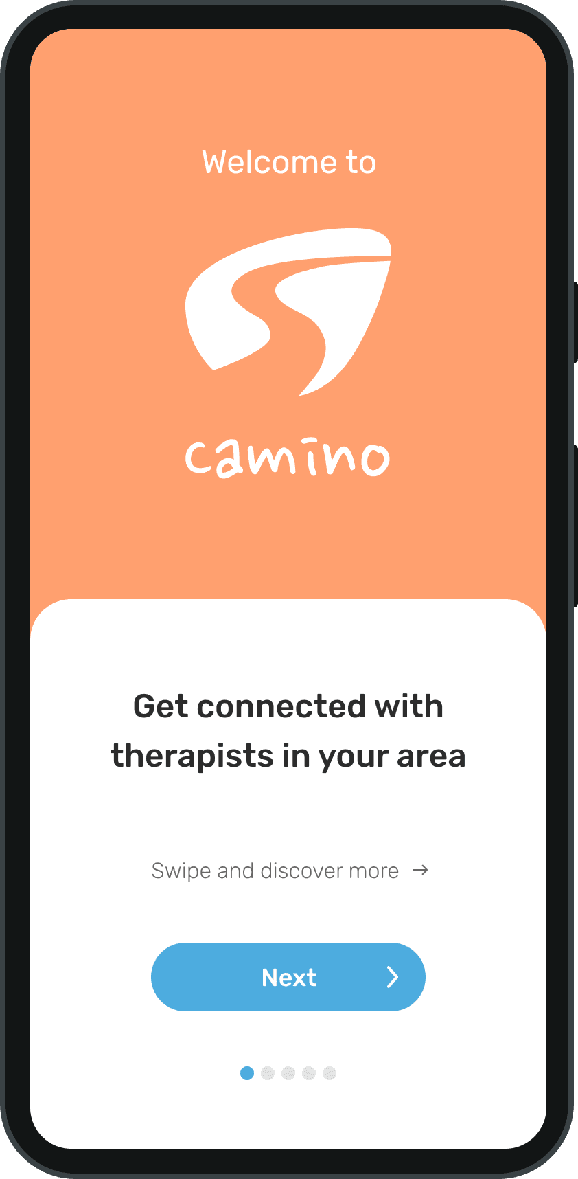 Camino UI Design Screens