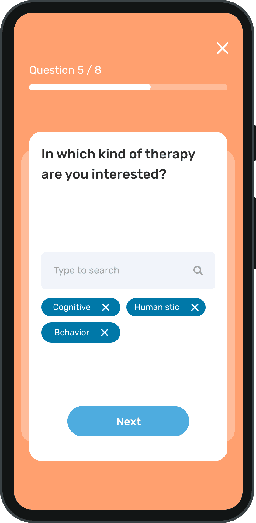 Camino UI Design Screens